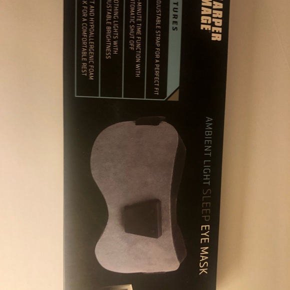 Sharper Image Ambient Light Sleep Eye Mask - Picture 3 of 3